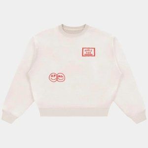 BRAND NEW - MADHAPPY X APPLE PAN UNISEX CREWNECK